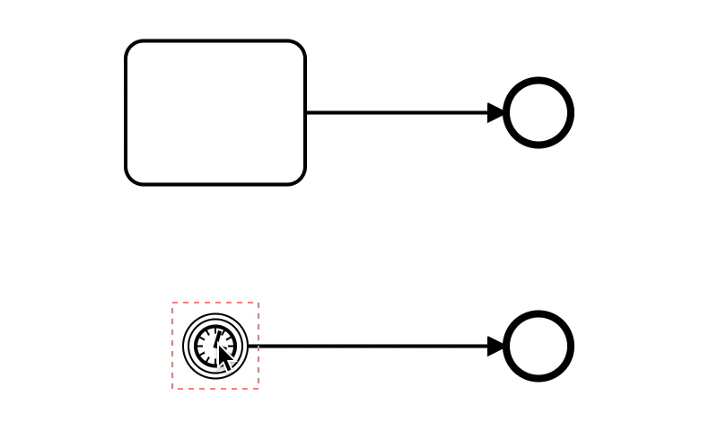 Attaching Intermediate Event as boundary event