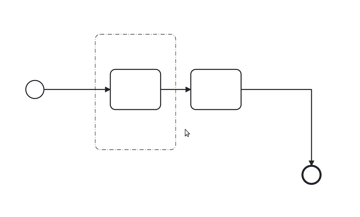 Improved resize/drag handles shipped with bpmn-js@9.2